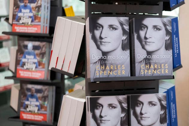 Charles Spencer s book Swan Song: Diana, My Sister - Paris EB Charles Spencer s book Swan Song: Diana, My Sister goes on sale in French bookstores on September 22, 2026.Photo by Eliot Blondet ABACAPRESS.COM Paris France France  Copyright: xBlondetxEliot ABACAx