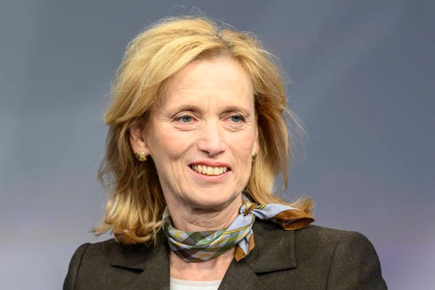 Pictured, from left: Karin Prien, CDU Federal Minister of Education, Germany, Berlin, studio, guest on Maischberger, political talk show, TV program, with host Sandra Maischberger, Das Erste, from Studio 20 in Adlershof, September 22, 2026, Copyright: HMBxMedia UwexKoch