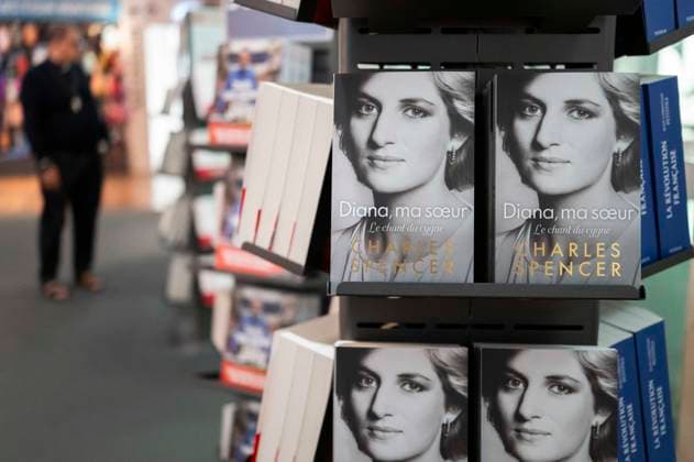 Charles Spencer s book Swan Song: Diana, My Sister - Paris EB Charles Spencer s book Swan Song: Diana, My Sister goes on sale in French bookstores on September 22, 2026.Photo by Eliot Blondet ABACAPRESS.COM Paris France France  Copyright: xBlondetxEliot ABACAx