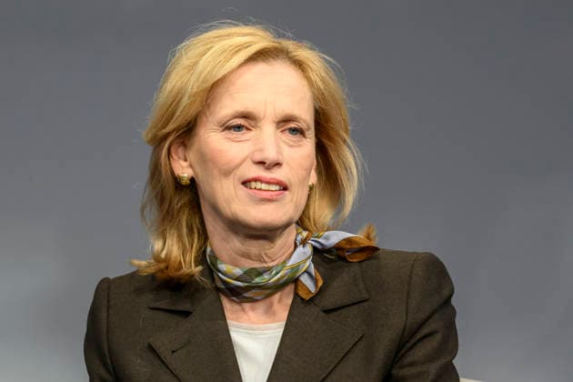 Pictured, from left: Karin Prien, CDU Federal Minister of Education, GER, Berlin, studio, guest on Maischberger, political talk show, TV, program, with host Sandra Maischberger, Das Erste, from Studio 20 in Adlershof, September 22, 2026, Copyright: HMBxMedia UwexKoch