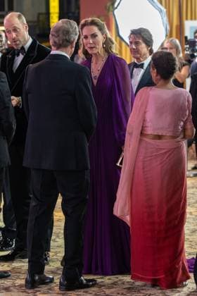 September 22, 2026, London, United Kingdom: Catherine Princess of Wales speaks to the cast member John Goodman at the Global Film Premiere of Digger, in Leicester Square, London.Cast and guests and members of the Royal Family attend the Global Film Premiere of Digger, in Leicester Square, London London United Kingdom - ZUMAs197 20260922_aaa_s197_137 Copyright: xPhilxLewisx