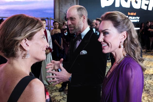 Royal Film Performance And World Premier Of Digger on Tuesday 22 September 2026 Catherine, Princess Of Wales, Prince William, Duke Of Cambridge seen at the Royal Film Performance And World Premier Of Digger on Tuesday 22 September 2026 at Odeon Luxe Leicester Square, London. ., Credit:Julie Edwards Avalon  Copyright: xJuliexEdwardsx xAvalonx 1137303104