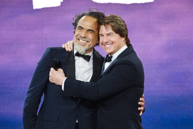 Royal Film Performance And World Premier Of Digger on Tuesday 22 September 2026 Alejandro Gonzalez Inarritu, Tom Cruise seen at the Royal Film Performance And World Premier Of Digger on Tuesday 22 September 2026 at Odeon Luxe Leicester Square, London. ., Credit:Julie Edwards Avalon  Copyright: xJuliexEdwardsx xAvalonx 1137308993
