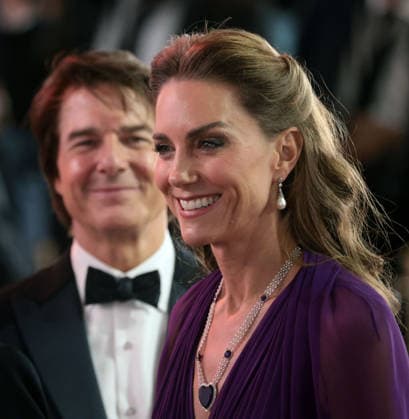 Digger Global Film Premiere, London, UK, on 22nd September 2026 Catherine Princess of Wales and Tom Cruise at Digger Global Film Premiere, London, UK, on 22nd September 2026, Credit:James Shaw Avalon UNITED KINGDOM, LONDON, London  Copyright: xJamesxShawx xAvalonx 1137310584