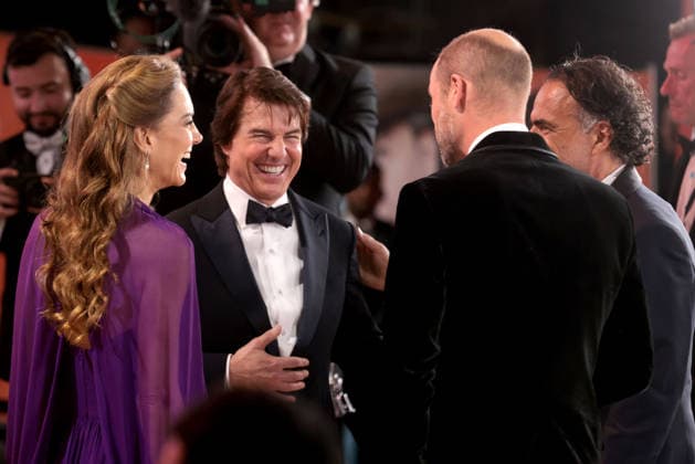 Digger Global Film Premiere, London, UK, on 22nd September 2026 Catherine Princess of Wales, Tom Cruise and Prince William at Digger Global Film Premiere, London, UK, on 22nd September 2026, Credit:James Shaw Avalon UNITED KINGDOM, LONDON, London  Copyright: xJamesxShawx xAvalonx 1137310660