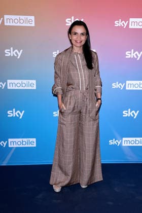 IPA88842953 - Milan, Evening Event to Launch the New Sky Mobile - Mariangela Pira  Copyright: xAlbertoxTerenghix xComi Terenghix IPA88842953