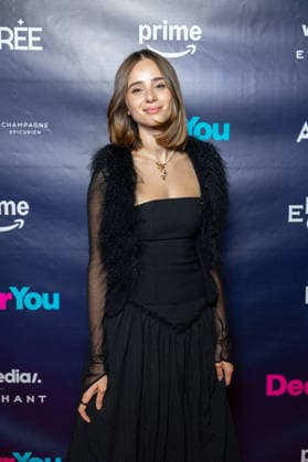 Exclusive - Dear You Season 2 Amazon Prime Premiere Exclusive - Carla Poquin attends Dear You Season 2 Amazon Prime Premiere at Le REX Club on September 22, 2026 in Paris, France. Photo by Nasser Berzane ABACAPRESS.COM Paris France  Copyright: xBerzanexNasser ABACAx