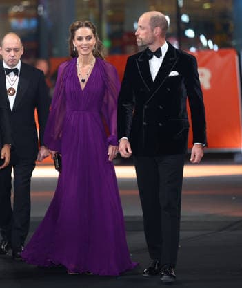 . 22 09 2026. London, United Kingdom. Prince William and Kate Middleton, the Prince and Princess of Wales, arriving at the world premiere of Digger, at the Royal Film Performance in London.  xPicturexbyxi-Imagesx xPoolx IIM-27022-0073