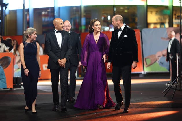 The Prince and Princess of Wales attend the World Premiere of Digger The Prince and Princess of Wales attend the World Premiere of Digger at the Odeon, Leicester Square, London, UK, on the 22nd September 2026. Picture by Geoff Pugh WPA-Pool London Odeon Leicester Square London UK  WHA-0831