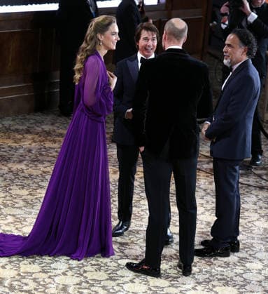 Digger royal global film premiere at Leicester Square in London. Catherine Princess of Wales, Prince William, Tom Cruise and Alejandro Inarritu attend Digger global premiere at Leicester Square Gardens on September 22, 2026. (Photo by Fred Duval Sipa USA) London Leicester Square UK Copyright: xFredxDuvalx