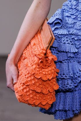 IPA88843006 - Milan, Milan Women™s Fashion Week Spring Summer 2027 - Women™s Fashion, Spring Summer 2027 - J. Salinas fashion show - runway - pictured: detail.  Copyright: xCinziaxCamelax xx IPA88843006