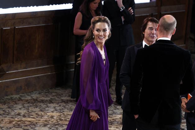 Digger royal global film premiere at Leicester Square in London. Catherine Princess of Wales, Prince William and Tom Cruise attend Digger global premiere at Leicester Square Gardens on September 22, 2026. London Leicester Square UK Copyright: xFredxDuvalx