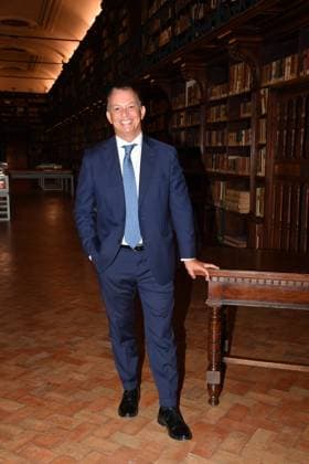 IPA88844303 - Rome, Ministry of Culture: Ceremony to Award the Star to Franco Nero. Pictured: Antonio Saccone  Copyright: xVincenzoxLandix xVincenzoxLandix IPA88844303