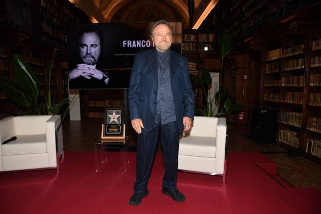 IPA88844307 - Rome, Ministry of Culture: Celebration in Honor of Franco Nero. Pictured: Franco Nero  Copyright: xVincenzoxLandix xVincenzoxLandix IPA88844307