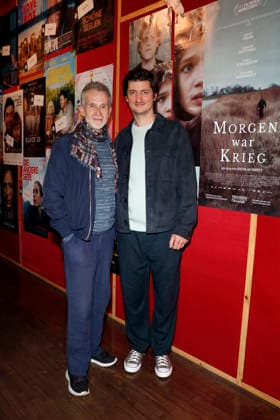 Tomorrow Was War, movie premiere at the Delphi Lux, Berlin, September 22, 2026. Ulrich Matthes and Enno Trebs at a photo call for the premiere of Tomorrow Was War at the Delphi Lux in Berlin on September 22, 2026. Berlin, Delphi Lux Copyright: xAnitaxBuggex