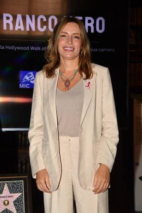 IPA88844326 - Rome, Ministry of Culture: Ceremony to Award the Stella to Franco Nero. Pictured: Lucia Borgonzoni  Copyright: xVincenzoxLandix xVincenzoxLandix IPA88844326