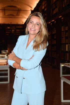 IPA88844614 - Rome, Ministry of Culture: Ceremony to Award the Star to Franco Nero. Pictured: Alessandra Viero  Copyright: xVincenzoxLandix xVincenzoxLandix IPA88844614