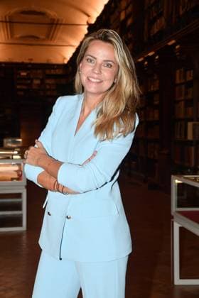 IPA88844617 - Rome, Ministry of Culture: Ceremony to Award Franco Nero the Stella Award. Pictured: Alessandra Viero  Copyright: xVincenzoxLandix xVincenzoxLandix IPA88844617