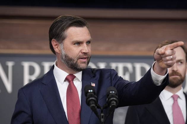 September 22, 2026, Washington, District Of Columbia, USA: United States Vice President JD Vance in the South Court Auditorium in the Eisenhower Executive Office Building on the White House Campus in Washington, DC, USA, on September 22, 2026 Washington USA - ZUMAs152 20260922_faa_s152_359 Copyright: xYurixGripasx-xPoolxviaxCNPx
