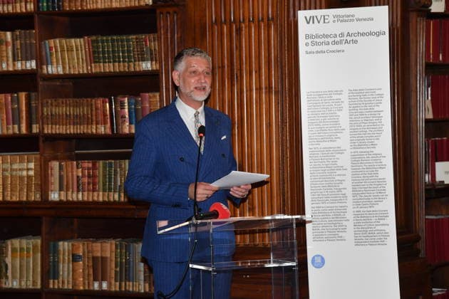 IPA88844435 - Rome, Ministry of Culture: Ceremony to Award the Stella to Franco Nero. Pictured: Alessandro Giuli  Copyright: xVincenzoxLandix xVincenzoxLandix IPA88844435