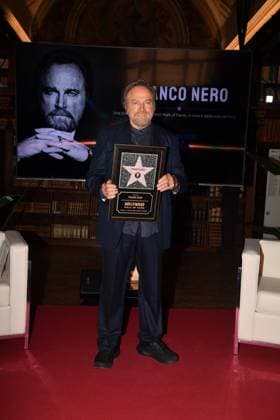 IPA88844560 - Rome, Ministry of Culture: Celebration for Franco Nero’s Stella Award. Pictured: Franco Nero  Copyright: xVincenzoxLandix xVincenzoxLandix IPA88844560