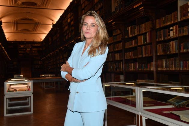 IPA88844635 - Rome, Ministry of Culture: Ceremony to Award the Star to Franco Nero. Pictured: Alessandra Viero  Copyright: xVincenzoxLandix xVincenzoxLandix IPA88844635
