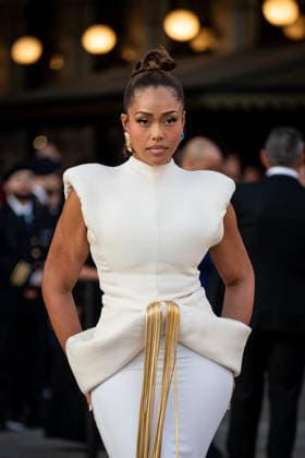 Celebrity Sightings at Vogue world show during the Milan Fashion Week - Womenswear Spring Summer 2027 in Milan, Italy, on 22 September 2026 Jordyn Woods arrives at Vogue world show during the Milan Fashion Week - Womenswear Spring Summer 2027 in Milan, Italy, on 22 September 2026., Credit:Stefano Costantino TTL Stefano Costantino Avalon Italy, Milan  Copyright: xStefanoxCostantinoxTTLx xStefanoxCostantinox xAvalonx 1137332557