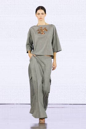 IPA88846172 - Milan, Milan Women™s Fashion Week Spring Summer 2027 Martino Midali™s fashion show pictured: a model.  Copyright: xCinziaxCamelax xx IPA88846172