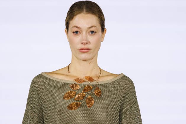 IPA88846221 - Milan, Milan Women™s Fashion Week Spring Summer 2027 Martino Midali™s fashion show pictured: a model.  Copyright: xCinziaxCamelax xx IPA88846221