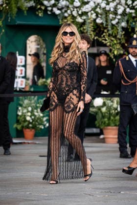 Celebrity Sightings at Vogue world show during the Milan Fashion Week - Womenswear Spring Summer 2027 in Milan, Italy, on 22 September 2026 Heidi Klum arrives at Vogue world show during the Milan Fashion Week - Womenswear Spring Summer 2027 in Milan, Italy, on 22 September 2026., Credit:Stefano Costantino TTL Stefano Costantino Avalon Italy, Milan  Copyright: xStefanoxCostantinoxTTLx xStefanoxCostantinox xAvalonx 1137332645