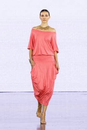 IPA88846325 - Milan, Milan Women™s Fashion Week Spring Summer 2027 Martino Midali Fashion Show pictured: a model.  Copyright: xCinziaxCamelax xx IPA88846325