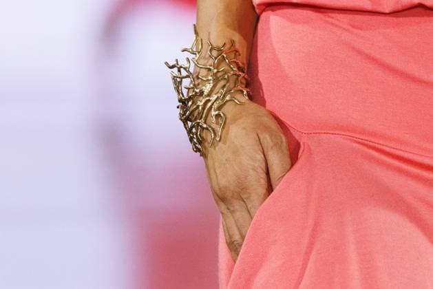 IPA88846331 - Milan, Milan Women™s Fashion Week Spring Summer 2027 Martino Midali fashion show pictured: detail.  Copyright: xCinziaxCamelax xx IPA88846331
