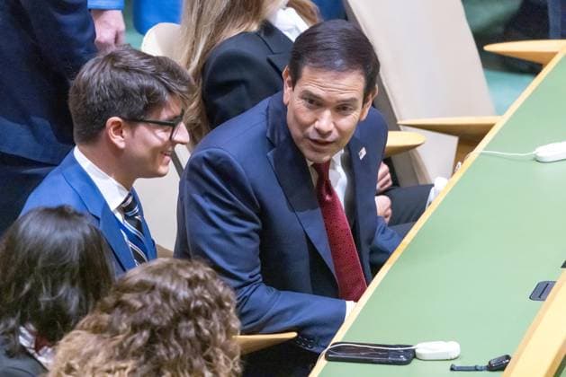 United Nations General Assembly Marco Rubio United States Secretary of State during the 81st United Nations General Assembly at UN Headquarters in New York, United States, on Tuesday, September 22, 2026. NEW YORK united nations NY UNITED STATES Copyright: xWILLIAMxVOLCOVx