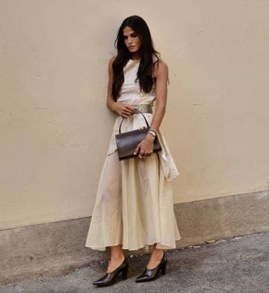 IPA88847711 - Milan, Milan Women s Fashion Week: Spring Summer 2026 2027 - Women s Fashion, Spring Summer 2026–2027, J. Salinas fashion show—Pictured: Guest  Copyright: xLucaxPontix xLucaPonti IpaAgencyx IPA88847711