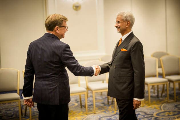 Trip by Federal Foreign Minister Johann Wadephul to New York to attend the UN General Assembly; bilateral meeting with Indian Foreign Minister Subrahmanyam Jaishankar; September 22, 2026; photographed on behalf of the Federal Foreign Office; New York City, New York Copyright: xDominikxButzmannx