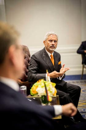 Trip by Federal Foreign Minister Johann Wadephul to New York to attend the UN General Assembly; bilateral meeting with Indian Foreign Minister Subrahmanyam Jaishankar; September 22, 2026; photographed on behalf of the Federal Foreign Office; New York City, New York Copyright: xDominikxButzmannx