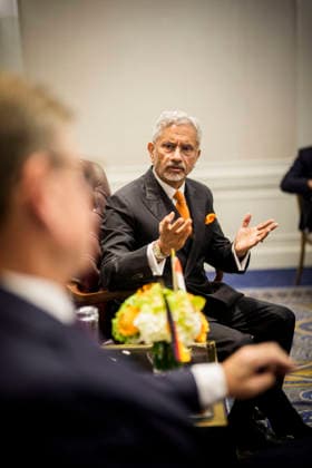 Trip by Federal Foreign Minister Johann Wadephul to New York to attend the UN General Assembly; bilateral meeting with Indian Foreign Minister Subrahmanyam Jaishankar; September 22, 2026; photographed on behalf of the Federal Foreign Office; New York City, New York Copyright: xDominikxButzmannx