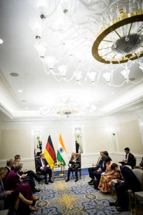 Trip by Federal Foreign Minister Johann Wadephul to New York to attend the UN General Assembly; bilateral meeting with Indian Foreign Minister Subrahmanyam Jaishankar; September 22, 2026; photographed on behalf of the Federal Foreign Office; New York City, New York Copyright: xDominikxButzmannx