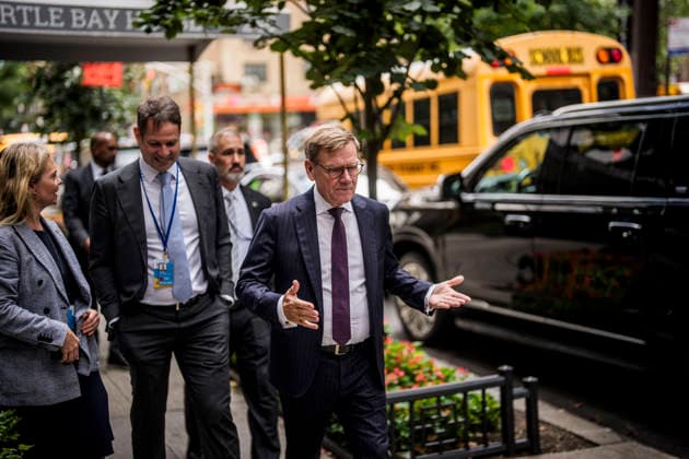 Trip by Federal Minister of Foreign Affairs Johann Wadephul to New York to attend the UN General Assembly Scenes along the way through Manhattan, September 22, 2026 Photographed on behalf of the Federal Foreign Office New York City, New York Copyright: xDominikxButzmannx