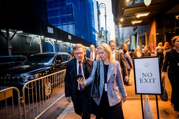Trip by Federal Foreign Minister Johann Wadephul to New York to attend the UN General Assembly; scenes along the way through Manhattan, September 22, 2026; photographed on behalf of the Federal Foreign Office, New York City, New York Copyright: xDominikxButzmannx