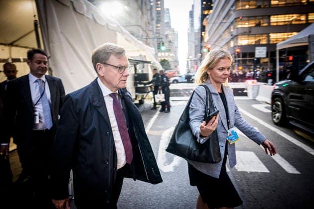 Trip by Federal Minister of Foreign Affairs Johann Wadephul to New York to attend the UN General Assembly; scenes along the way through Manhattan, September 22, 2026; photographed on behalf of the Federal Foreign Office; New York City, New York Copyright: xDominikxButzmannx
