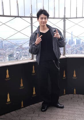 September 22, 2026, New York, Ny, United States: Jay B visits the Empire State Building in Celebration of the 2026 Tape: Roots Tour. Held at Empire State Building in New York. Kashon Bussa Jones Zuma Press September 22, 2026. New York United States - ZUMAp281 20260922_zea_p281_003 Copyright: xPhotoxImagexPressx