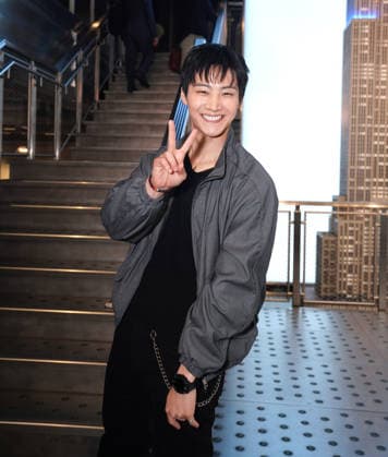 September 22, 2026, New York, Ny, United States: Jay B visits the Empire State Building in Celebration of the 2026 Tape: Roots Tour. Held at Empire State Building in New York. Kashon Bussa Jones Zuma Press September 22, 2026. New York United States - ZUMAp281 20260922_zea_p281_001 Copyright: xPhotoxImagexPressx