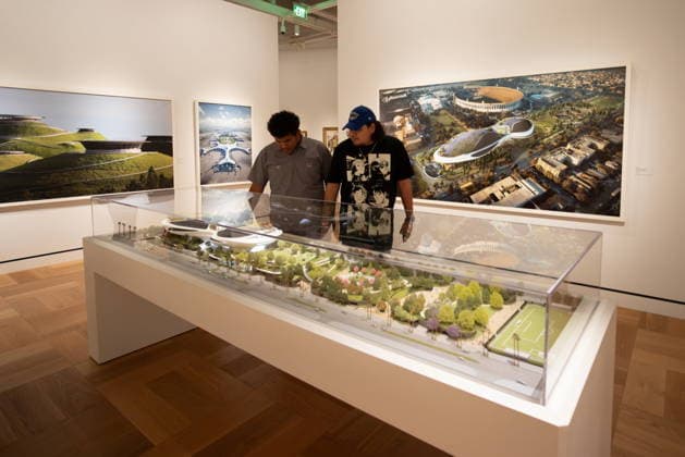 LOS ANGELES, CA - SEPTEMBER 22: The Lucas Museum of Narrative Art opens to the public on September 22, 2026 in Los Angeles, California. The museum celebrates the power of visual storytelling and explores how images shape collective memory.  Copyright: xVCGx 111668902262