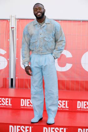 MFW Spring Summer 2027 Diesel Photocall MP MILAN, ITALY - SEPTEMBER 22: Daliwonga attends the Diesel fashion show during Milan Fashion Week WOMEN S COLLECTION SPRING SUMMER 2027 on September 22, 2026 in Milan, Italy. Photo by Marco Piovanotto Abacapress.com Milan Italy  Copyright: xPiovanottoxMarco ABACAx