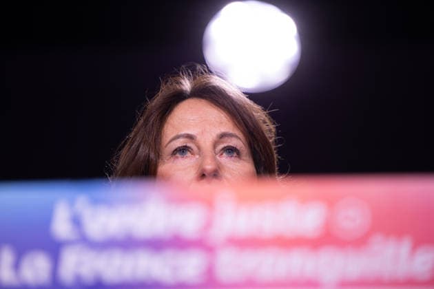 Segolene Royal Campaign meeting for the PS Primary - Alfortville Candidate in the Socialist (PS) and centre-left Place Publique (PP) parties primary ahead of France s 2027 presidential election Segolene Royal delivers a speech on stage during her campaign meeting in Alfortville, suburbs of Paris on September 22, 2026. Photo by Raphael Lafargue ABACAPRESS.COM Alfortville France  Copyright: xLafarguexRaphael ABACAx