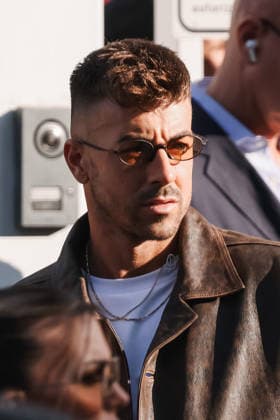 IPA88849979 - Milan, Arrivals at the Diesel fashion show during Milan Fashion Week: Women s Collection Spring Summer 2027 - Women s Fashion, Spring Summer 2027. Pictured: Stephan El Shaarawy  Copyright: xAlessandroxBremecx xx IPA88849979