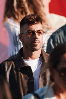 IPA88849987 - Milan, Arrivals at the Diesel fashion show during Milan Fashion Week Women s Collection Spring Summer 2027 - Women s Fashion, Spring Summer 2027. Pictured: Stephan El Shaarawy  Copyright: xAlessandroxBremecx xx IPA88849987