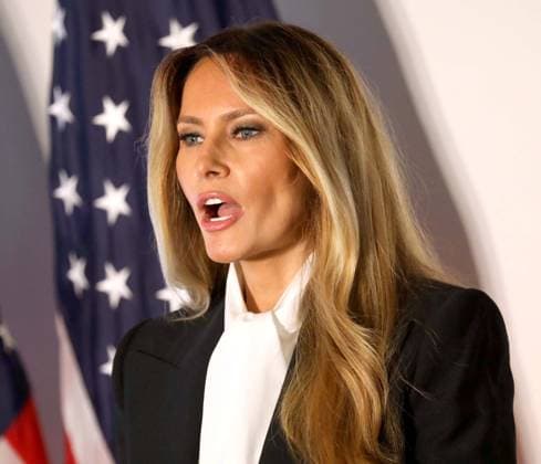 September 22, 2026, New York, New York, USA: First Lady of the United States MELANIA TRUMP seen at the Fostering the Future Together with New Private Sector Partnerships event held at the St. Regis Hotel. New York USA - ZUMAk03_ 20260922_zaf_k03_064 Copyright: xNancyxKaszermanx