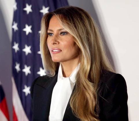 September 22, 2026, New York, New York, USA: First Lady of the United States MELANIA TRUMP seen at the Fostering the Future Together with New Private Sector Partnerships event held at the St. Regis Hotel. New York USA - ZUMAk03_ 20260922_zaf_k03_062 Copyright: xNancyxKaszermanx